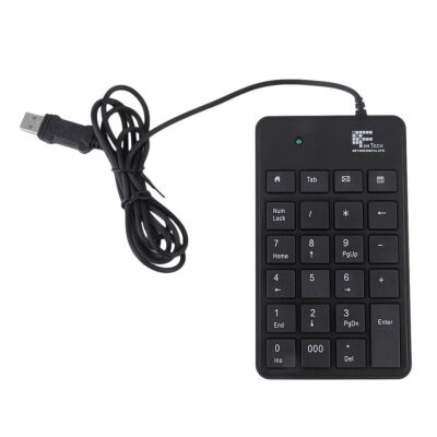 

Mini 23-Keys USB Number Pad Keypad Numeric Keyboard For Laptop Notebook