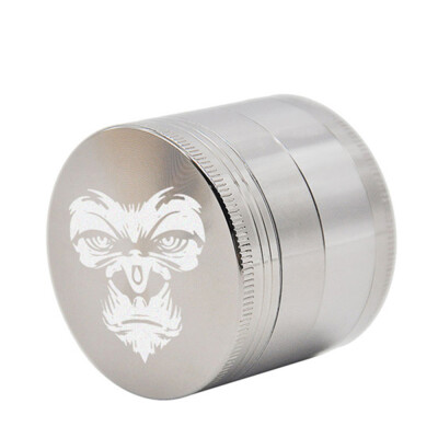 

50mm 4 Layers Zinc Alloy Smoke Grinders Herbal Herb Tobacco Grinder Spice Mill Crusher Smoking Accessories