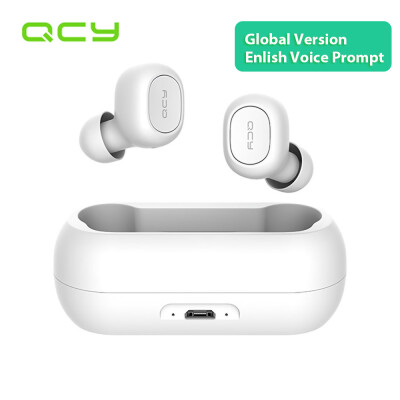 

Global Version Xiaomi QCY T1C Youth Version Mini Dual V50 Wireless Earphones BT Earphones 3D Stereo Sound Earbuds with Dual Micro