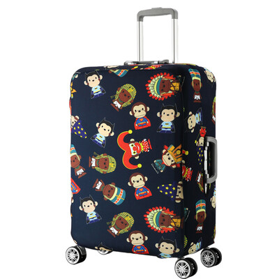 

Gagarin Stretch Luggage Bag Trolley Case Travel Dust Bag Protective Case Hip Hop Monkey M Code 22-24 inch box
