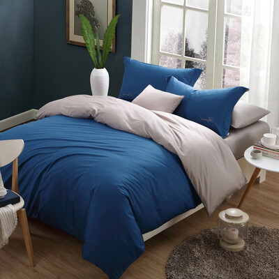 

BoYing Home Textiles BEYOND bed sets of solid color cotton simple fashion bed sheets four sets of 18 meters bed ya 220 240cm