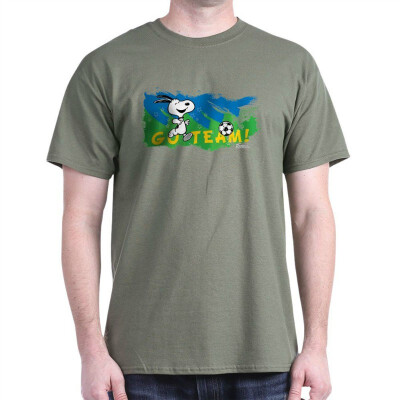 

CafePress - Go Team Snoopy - 100 Cotton T-Shirt