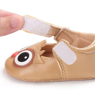 

Baby Infant Toddler Shoes Girls Soft Sole Sneaker PU Leather Shoes Size 0-18M UK