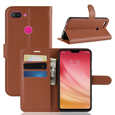 

for Xiaomi Mi 8 Lite Mi8 Lite WIERSS Wallet Phone Case for Xiaomi Mi 8 Mi8 Flip Leather Cover Case Etui Fundas Capa Coque