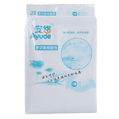 

One night disposable bed sheets quilt cover single travel supplies hotel travel clean health AYU5001 115 215cm