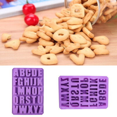 

Silicone Letter Alphabet Pudding Bakeware Mould Cake Chocolate Ice Maker Mold