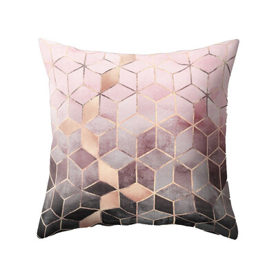 

Nordic Style Geometric Cushion Cover Polyester Pillow Case Black And White Home Decorative Pillows Cover For Sofa Car