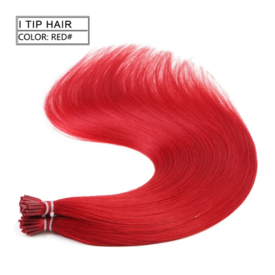 

Amazing Star Straight Brazilian Human Hair Fusion Hair I Tip in Hair Extensions Human Hair Weave 18" Soft&Bouncy