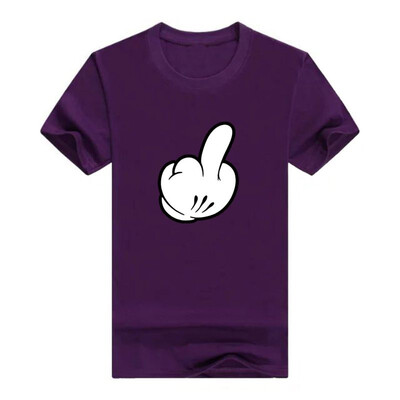 

Cartoon Finger T-Shirt vulgar Rude Humor Mens T-Shirt