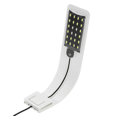 

10W Ultra-thin Aquarium LED Light Ultra Bright Clip-on Lighting Lamp 24 LEDs for Aquarium Fish Tank