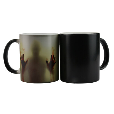 

UpperX The walking dead Mug color changing Heat Sensitive Ceramic coffee mug surprise gift