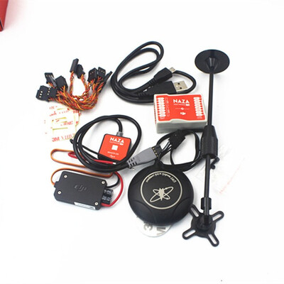 

DJI Naza  Lite Multi Flyer Version Flight Control Controller w PMU Power Module & LED &Cables & M8N GPS & stand holder