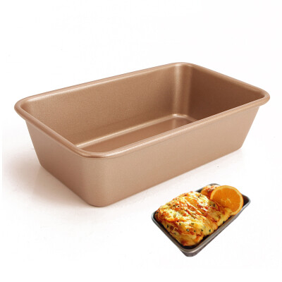 

【Jingdong Supermarket】 Cooking Kitchen CHEF MADE Bread Mold 450g Toast Plate Bread Plate Medium Plate Burning Burger Mold Tools Pound Cake Mold Oven Black WK112009