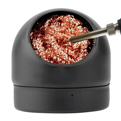 

Hot Sale New Wire With Stand Set Welding Solder Iron Tip Cleaner Cleaning Steel Set Soldering Supplies