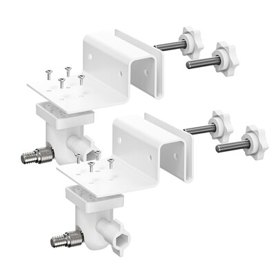 

2Pack Adjustable Gutter Mount for Arlo HDArlo ProArlo Pro2Arlo GoArlo UltraWYZE Cam PanAll-new Ring Stick Up Cam BatteryAll