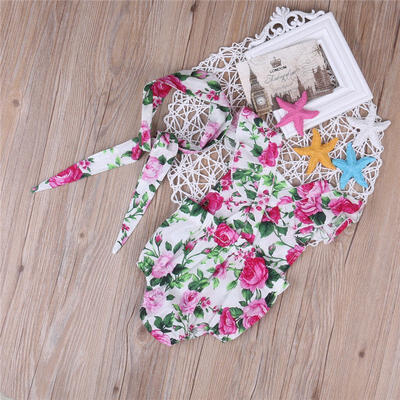 

Floral Newborn Infant Baby Girl Bodysuit Romper Jumpsuit Clothes Outfits Sunsuit