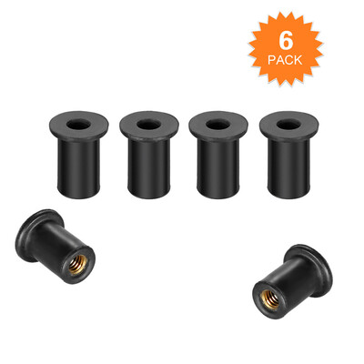 

6pcs M4 M5 M6 Kayak Rubber Well Nuts Fastener Wellnuts Kayak Accessories