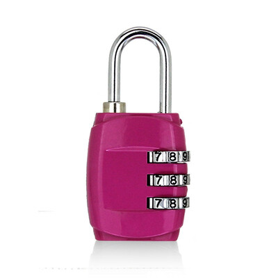 

1PCS Mini Travel 3 Digit Code Padlock Safe Combination Gym Baggage Suitcase Lock Padlock Lock