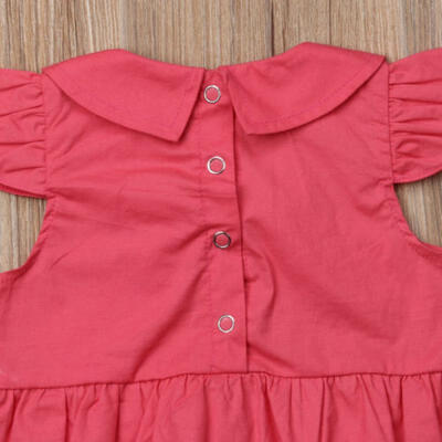 

US Cute Newborn Infant Baby Girl Bodysuit Romper Jumpsuit Sunsuit Outfit Clothes