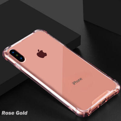 

For Apple iPhone  Max Slim Clear Transparent Back Shockproof Hard Phone Case