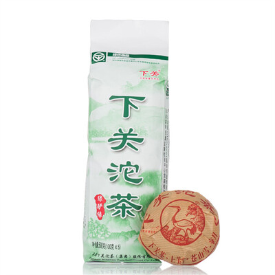

Xiaguan Зеленый Карма Tuo Cha пуэр 2013 Сырье 100г