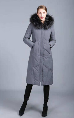 

Fashion high-end womens jacket thickening long new womens down jacket