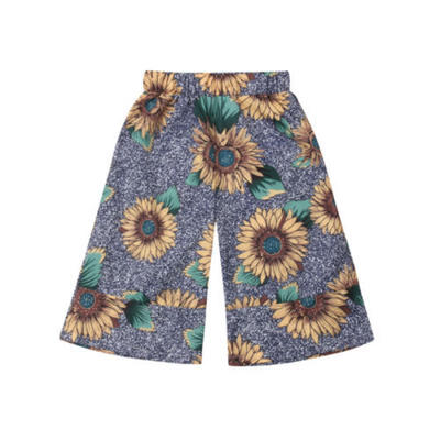 

Kids Baby Girl Floral Loose Trousers Toddler Casual School Long Pants Clothes XN