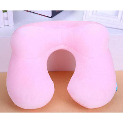 

Travel Neck Pillow Inflatable Pillow Soft U Shaped Car Head Rest Support Cushion