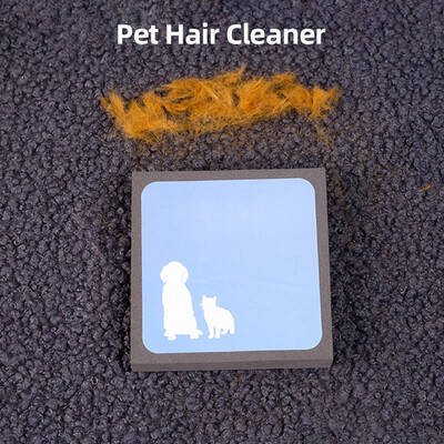 

Pet Cat Dog Hair Cleaner Pet Hair Remover Foam Hair Fur Remover for Erasing Furniture Bedding Carpets Car Seats