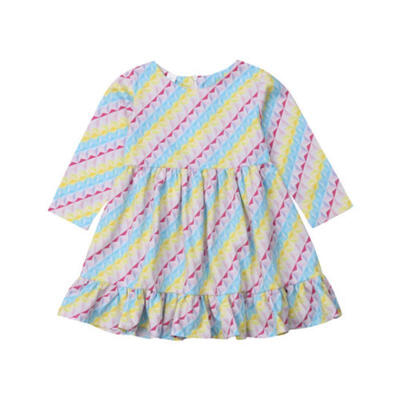 

Family Dress Mother&Daughter Matching Girls Stripe Outfits Clothes Dresses