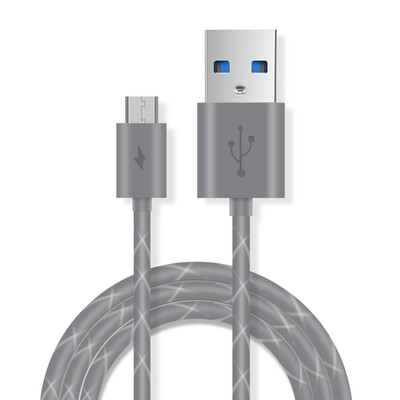 

США Yi Micro кабель USB / зарядный кабель 1 метр глубокий космос пепел M13 универсальный подходит Andrews / Samsung / проса / MeiZ