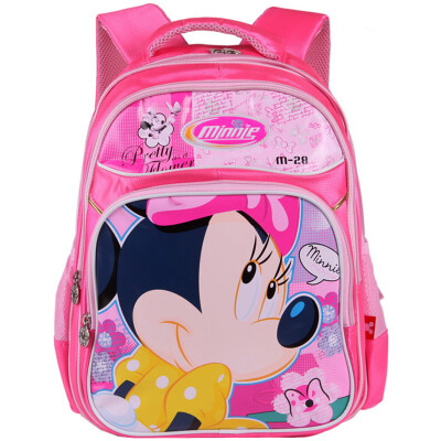 

Disney (Disney) Mickey Cute Shoulder Bag Primary School Student Bag TGMB0030B - Pink