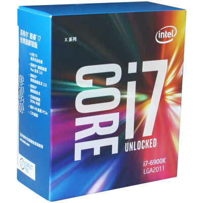 

Intel (Intel) Extreme Series i7 6900K Core 8-Core 2011-V3 Интерфейс Процессор процессора в штучной упаковке