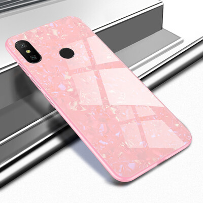 

Goowiiz Phone Case For Xiaomi RedMi 66A6 ProS2 Luxury Soft Edge Silicone Frame Glass Shell Cover