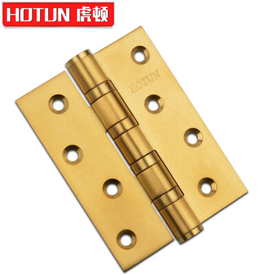 

Hutton HOTUN hinge hardware hinge flat hinge stainless steel PH02 brushed gold