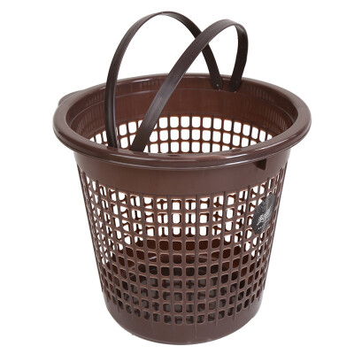 

Jingdong supermarket] beautiful Ya single mention baskets large 10L with a handle paper basket trash cans HC016125