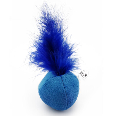 

Tiantianmao Cat Toy Spring Feather / Canvas Ball / Woolen Yarn Ball for Cat Pet Toy