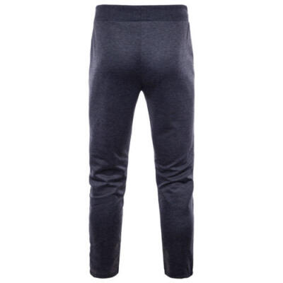 

AU Mens Long Pants Boy Gym Joggers Sports Sweatpants Skinny Tracksuit Trousers