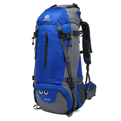 

655L Outdoor Sport Hiking Trekking Camping Travel Backpack Daypack Mountaineering Climbing Knapsack with Rain Cover