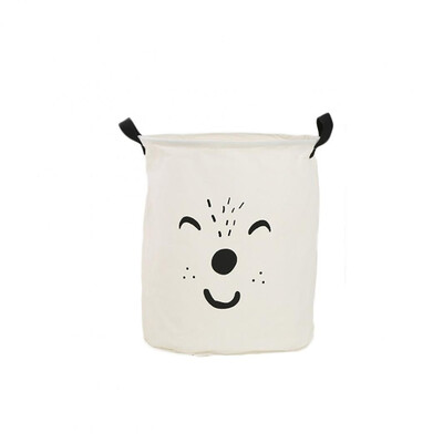 

3540cm Folading Laundry Bag Cotton Cartoon Pattern Storage Bags Linens Toy Storage Clothes Washing Basket