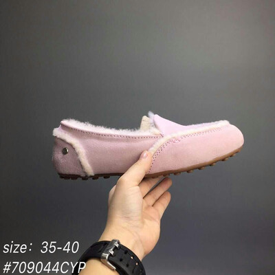 

2018 spring&autumn new UGC Australian leather peas shoes fashion buns flat shoes maternity shoesL229