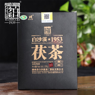 

Anhua Baishaxi 1953 Hei Cha 2017 yr Royal Fu Cha Dark Tea Golden Flower Brick Tea 318g