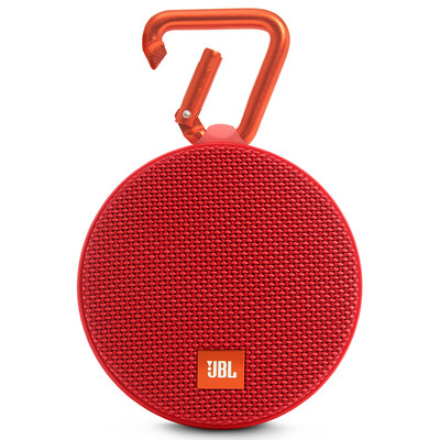 

JBL Clip2 Music Box 2 Bluetooth Portable speaker Audio Outdoor speaker Waterproof design Hi-Fi No Noise Talk Red