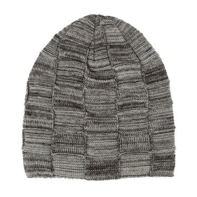 

Cool Men Women Knit Beanie Cap Ski Hat Solid Casual Winter Hats Hip Hop Caps