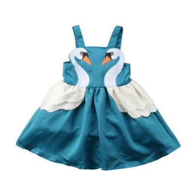 

Toddler Baby Girls Kids Swan Tutu Dress Skirts Party Wedding Dress Skirt Clothes