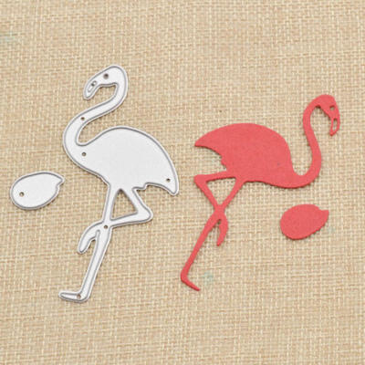 

Metal Animal Flamingos Carbon Steel Cutting Dies DIY Scrapbook Craft Album Decor