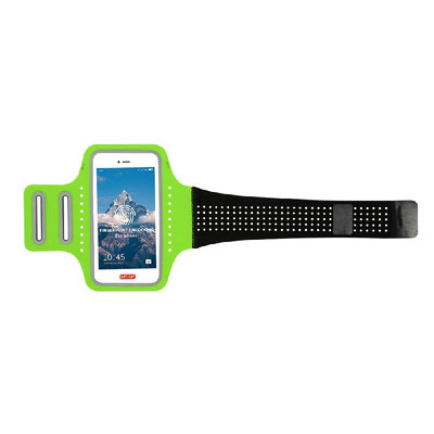 

Elastic Sport Armband Full Screen Fingerprint Unlocking Phone Case Arm Band Ultrathin Breathable Running Fitness Adjustable Belt