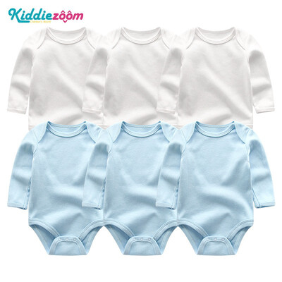 

6PCS Baby Girl Clothes Long Sleeve Bodysuits Newborn Baby Boy Clothes Cotton Babywear Girls Clothing Sets Bebe Unicorn Outwear