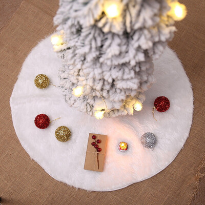 

2362"60cm Golden Edge Christmas Tree Skirt Stands Ornaments Xmas Party Decor