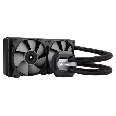 

USCorsair H115i integrated water-cooled CPU cooler (CPU multi-platform / 28CM cold / double 14CM fan / C-Link connection / 5-year warranty